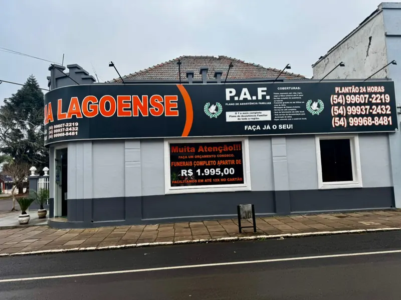 Sede da Funerária Lagoense